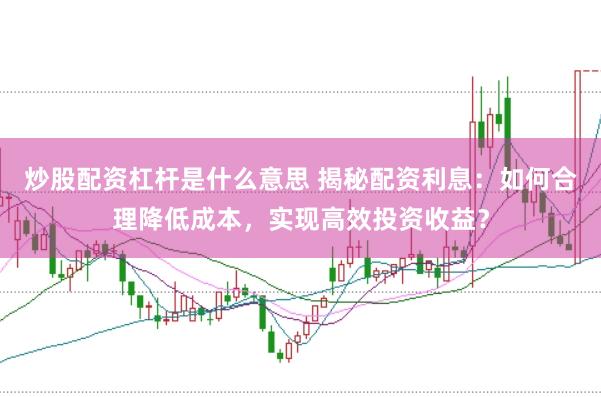 炒股配资杠杆是什么意思 揭秘配资利息：如何合理降低成本，实现高效投资收益？
