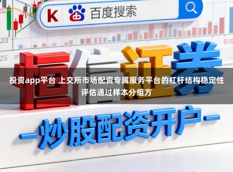 投资app平台 上交所市场配资专属服务平台的杠杆结构稳定性评估通过样本分组方