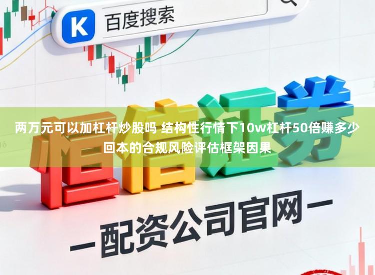 两万元可以加杠杆炒股吗 结构性行情下10w杠杆50倍赚多少回本的合规风险评估框架因果
