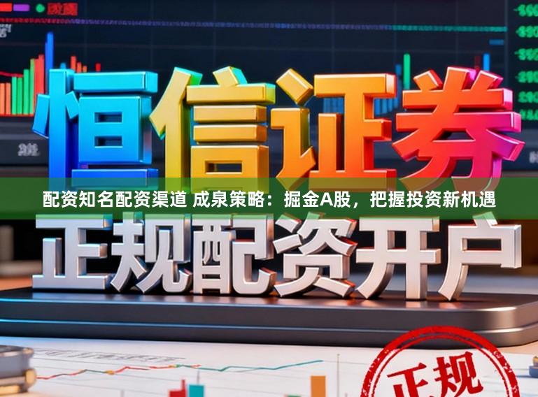 配资知名配资渠道 成泉策略：掘金A股，把握投资新机遇