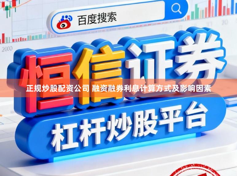正规炒股配资公司 融资融券利息计算方式及影响因素
